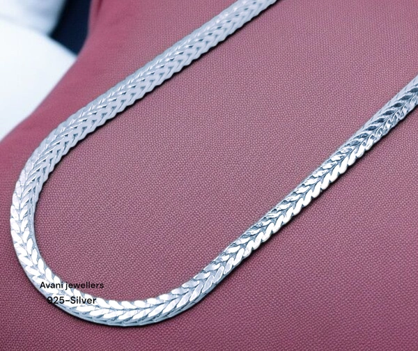 Avani Jewellers Silver Gents Chain - 6.26, 24