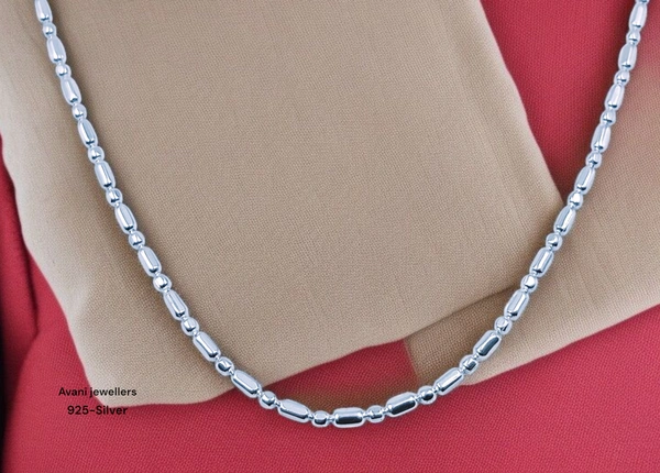 Avani Jewellers Silver Gents Chain - 4.26, 16