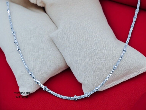 Avani Jewellers Silver Gents Chain - 4.61, 16