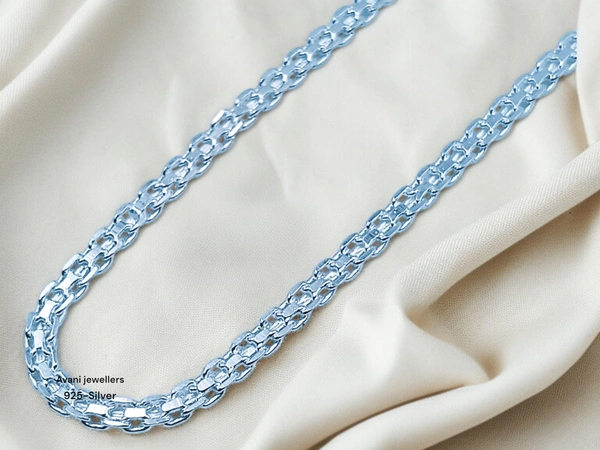Avani Jewellers Silver Gents Chain - 9.79, 24