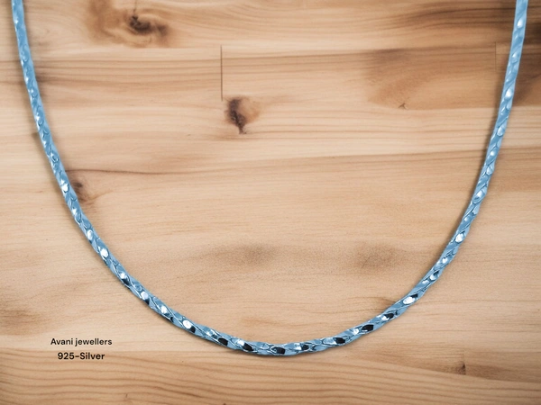 Avani Jewellers Silver Gents Chain - 7.12, 16