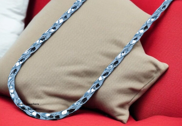 Avani Jewellers Silver Gents Chain - 7.05, 16