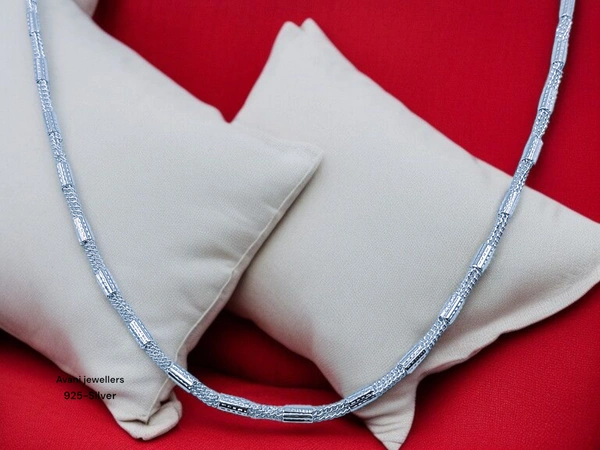 Avani Jewellers Silver Gents Chain - 18.78, 24