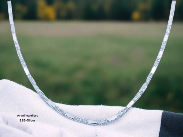 Avani Jewellers Silver Gents Chain - 20.65, 24