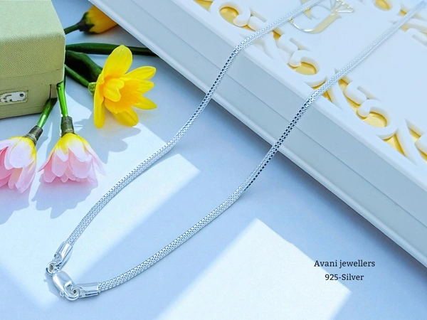 Avani Jewellers Silver Gents Chain - 9.2, 22