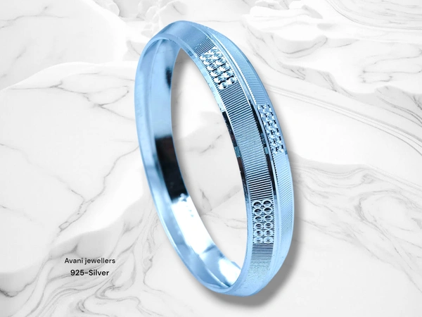 Avani Jewellers Silver Gents Kade - 27.35, 2.8 INCH