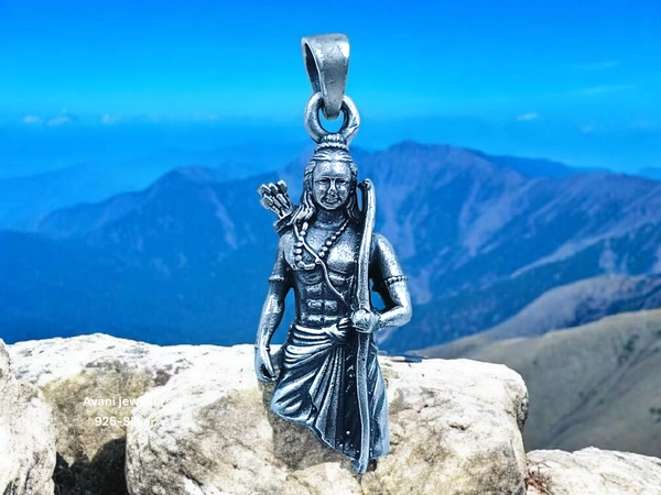 Silver God Pendant - 6.05