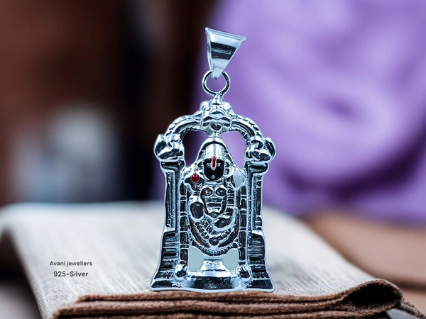 Silver God Pendant - 7.42