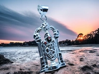 Silver God Pendant - 7.42