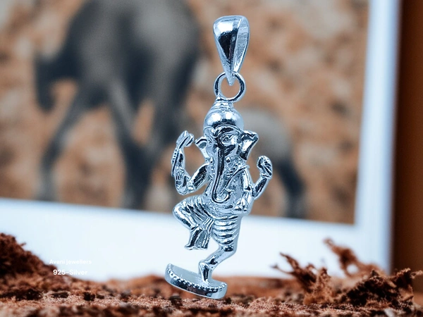 Silver God Pendant - 3.15