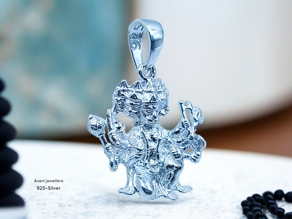 Silver God Pendant - 3.24