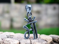 Silver God Pendant - 2.31