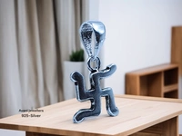 Silver God Pendant - 2.3