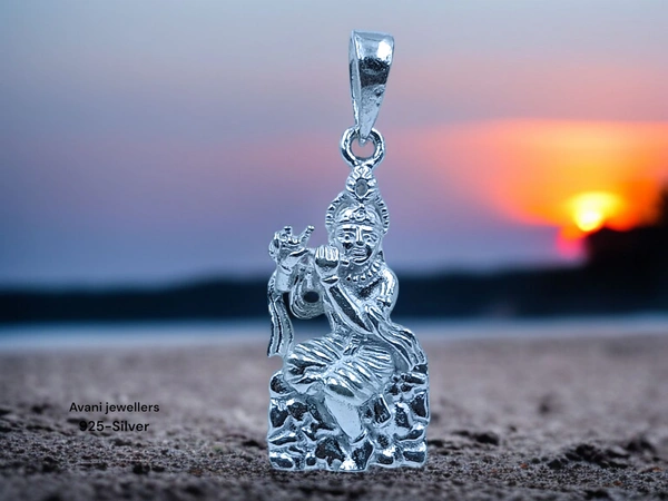 Silver God Pendant - 4.29