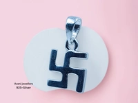 Silver God Pendant - 2.6