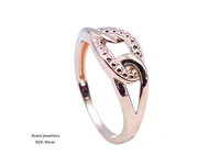Avani Jewellers Silver Ladies Plain Ring - 1.65, 12, ROSE