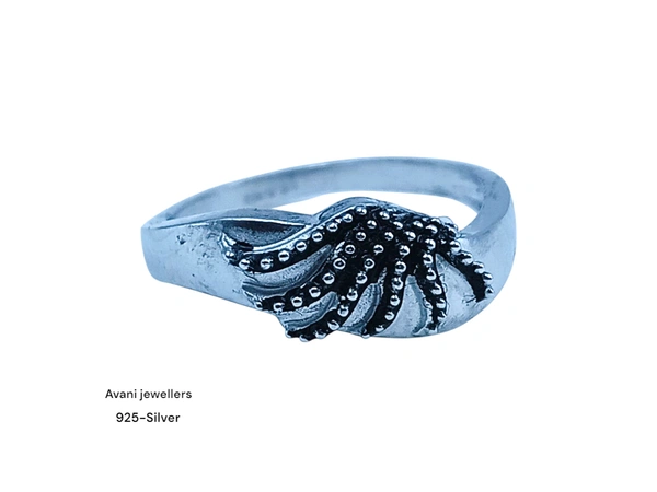 Avani Jewellers Silver Ladies Plain Ring - 1.77, 10