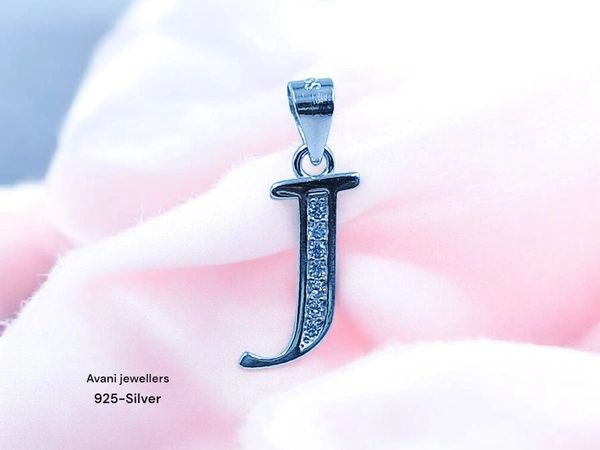 Avani Jewellers Silver Name Pendant - 0.78