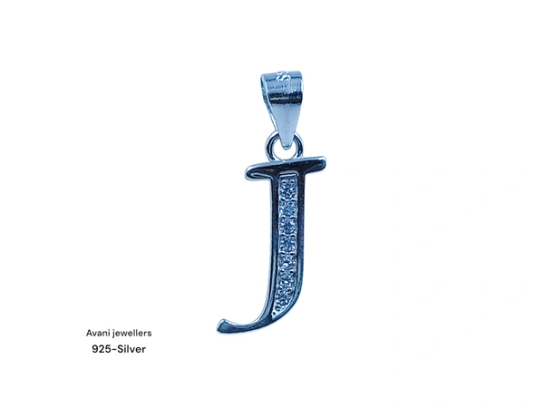 Avani Jewellers Silver Name Pendant - 0.77