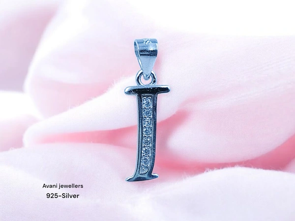 Avani Jewellers Silver Name Pendant - 0.83