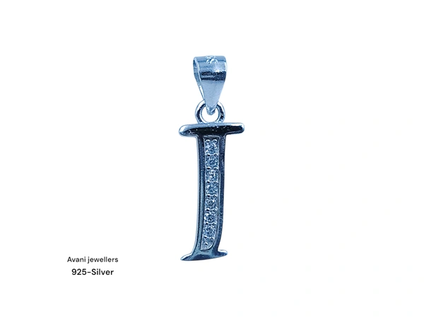 Avani Jewellers Silver Name Pendant - 0.83