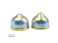 Avani Jewellers Silver Nariyal - 11.02, 2 INCH, Golden White