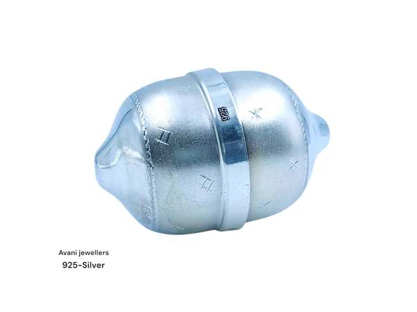 Avani Jewellers Silver Nariyal - 5.81, 1.8 INCH, White