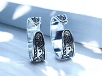 Avani Jewellers Silver Plain Bichiya - 3.23