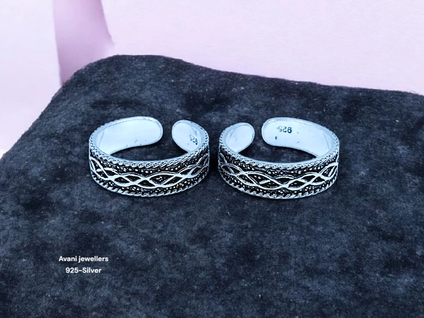 Avani Jewellers Silver Plain Bichiya - 3.48