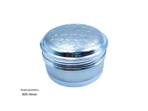 Avani Jewellers Silver Sindoor Dibiya - 10.09, 1.2 INCH