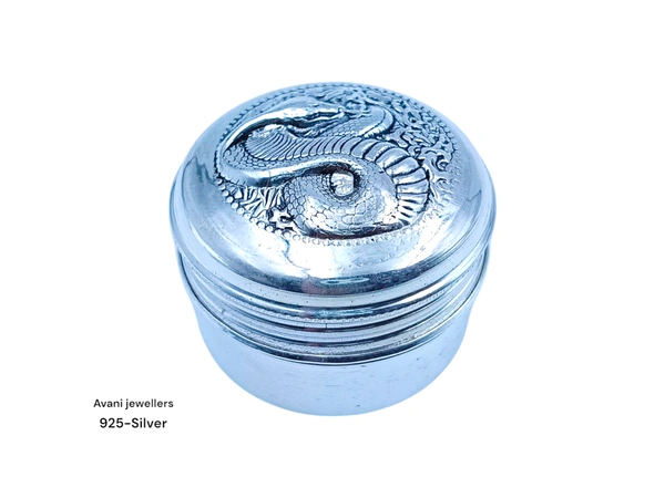 Avani Jewellers Silver Sindoor Dibiya - 9.43, 1.2 INCH