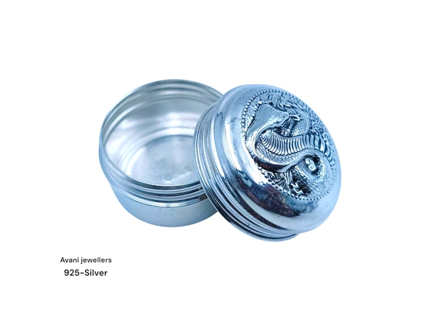 Avani Jewellers Silver Sindoor Dibiya - 9.43, 1.2 INCH