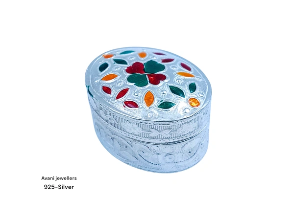 Avani Jewellers Silver Sindoor Dibiya - 16.27, 1.4 INCH