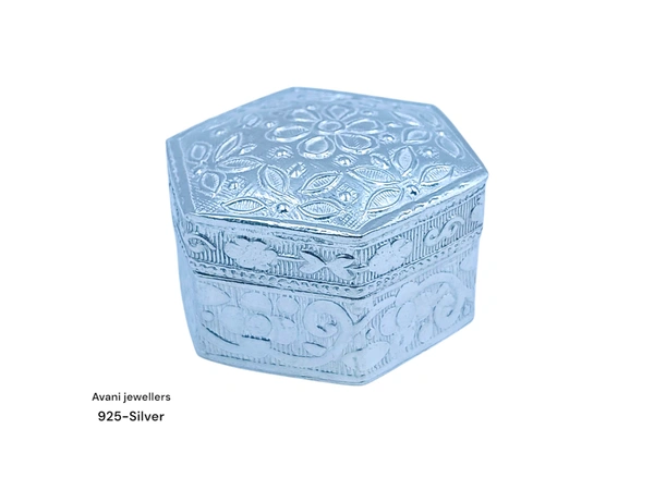 Avani Jewellers Silver Sindoor Dibiya - 19.3, 1.4 INCH