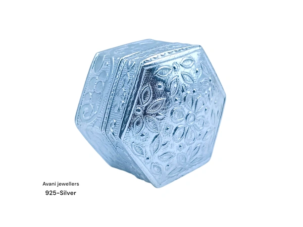 Avani Jewellers Silver Sindoor Dibiya - 19.3, 1.4 INCH