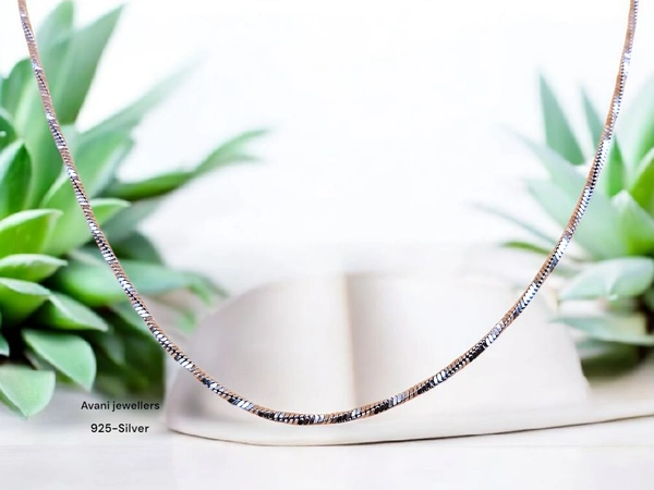 Avani Jewellers Silver Italian Chain - 4.02, 18 INCH