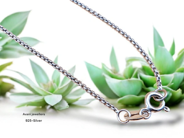 Avani Jewellers Silver Italian Chain - 3.39, 18 INCH