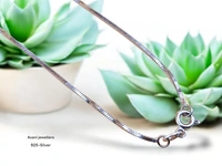Avani Jewellers Silver Italian Chain - 3.83, 18 INCH