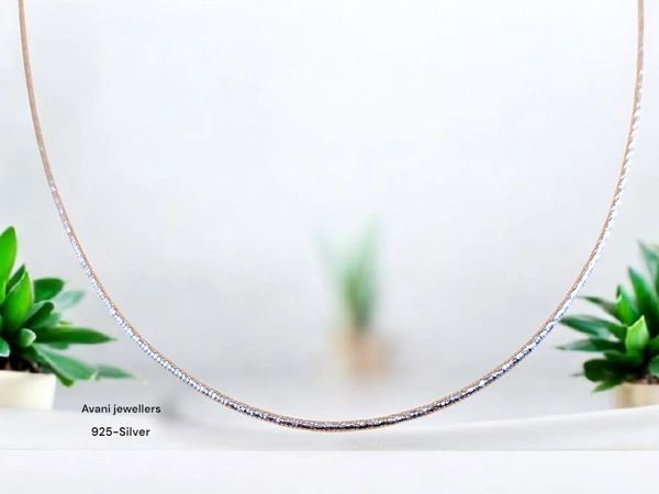 Avani Jewellers Silver Italian Chain - 5.08, 18 INCH