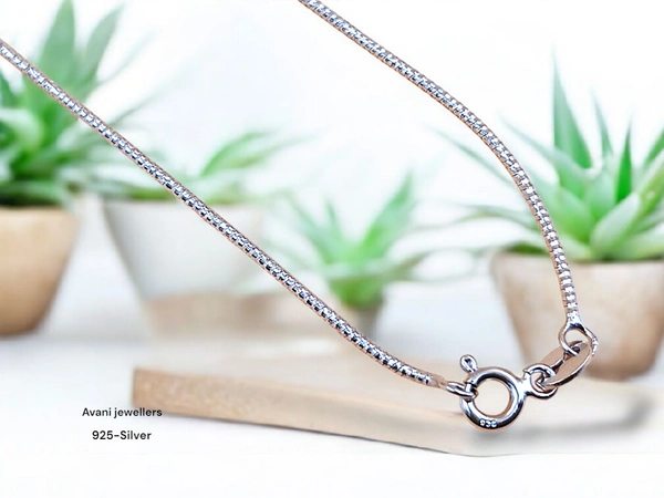 Avani Jewellers Silver Italian Chain - 4.2, 18 INCH