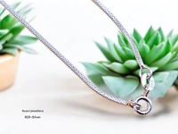 Avani Jewellers Silver Italian Chain - 4.85, 18 INCH