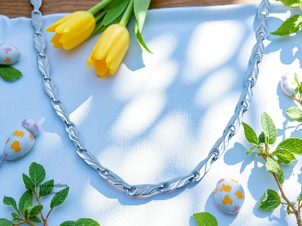 Avani Jewellers Silver Italian Chain - 18.63, 20 INCH