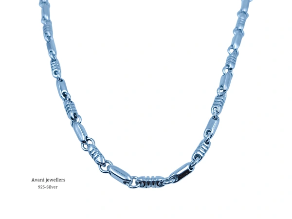 Avani Jewellers Silver Italian Chain - 21.29, 21 INCH