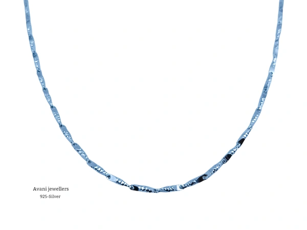 Avani Jewellers Silver Italian Chain - 9.39, 20 INCH
