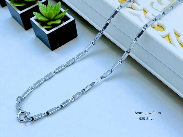 Avani Jewellers Silver Italian Chain - 13.23, 18 INCH
