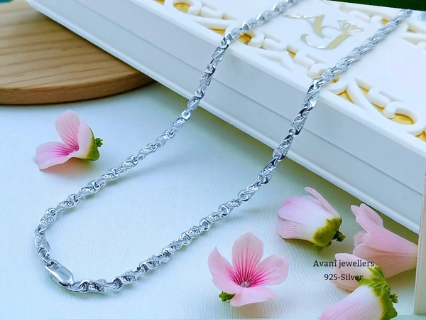 Avani Jewellers Silver Italian Chain - 21.44, 20 INCH
