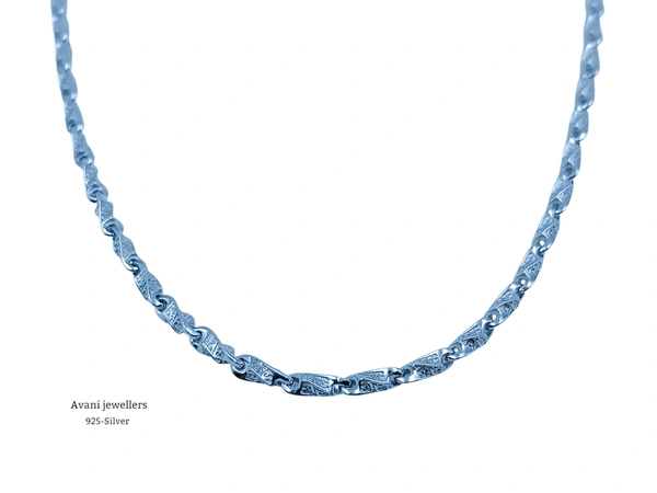 Avani Jewellers Silver Italian Chain - 21.44, 20 INCH