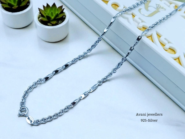 Avani Jewellers Silver Italian Chain - 13.95, 20 INCH