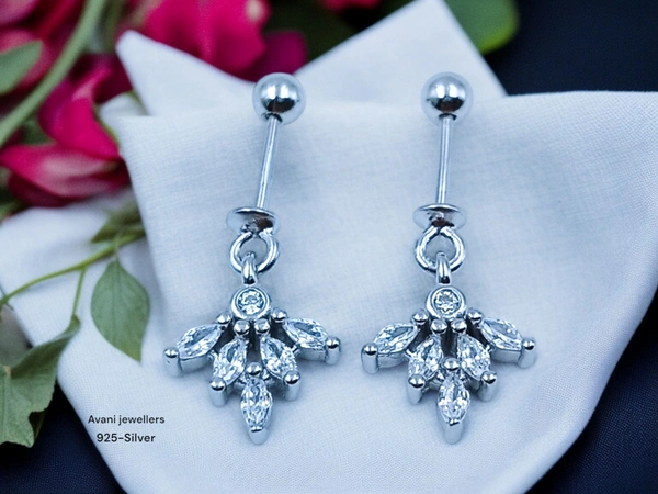 Avani Jewellers Silver Upper Ear Tops - 1.57