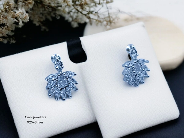 Avani Jewellers Silver Upper Ear Tops - 2.2